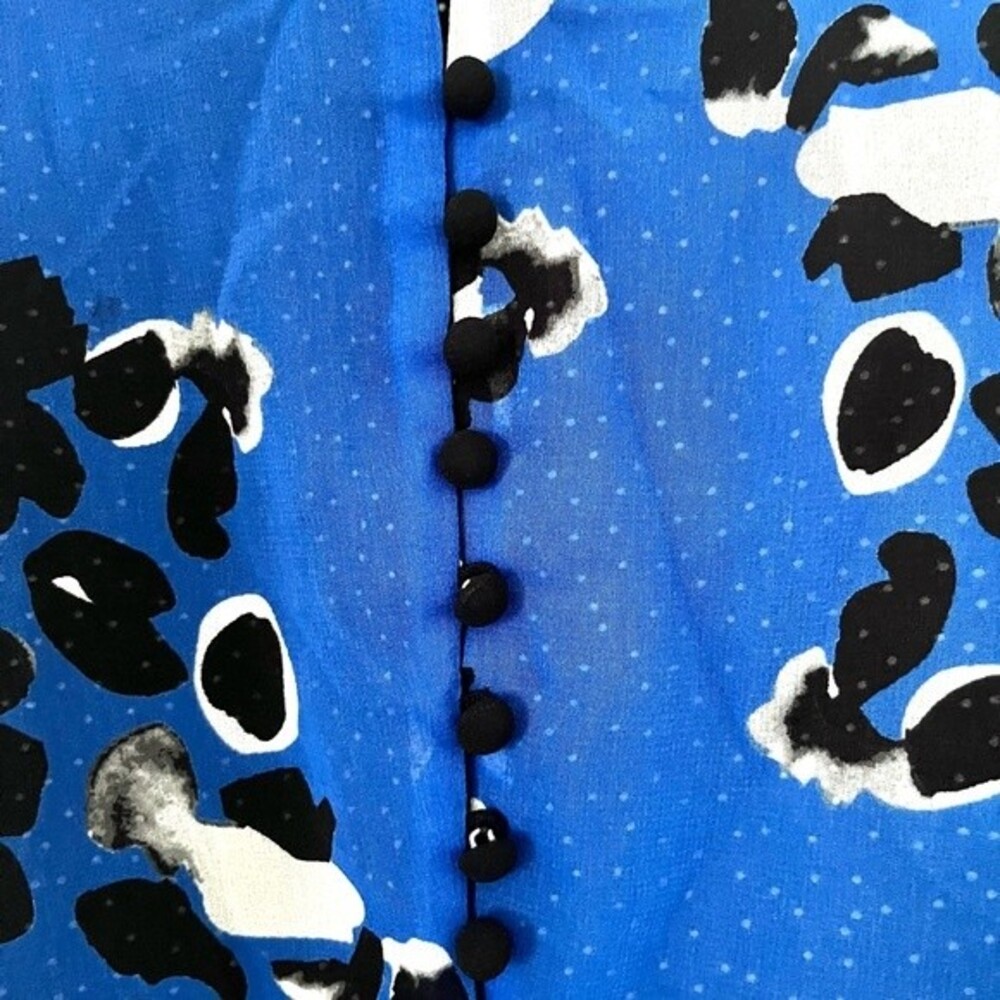 Cabi Untamed Trapeze Cobalt Blue Dress - Picture 4 of 9